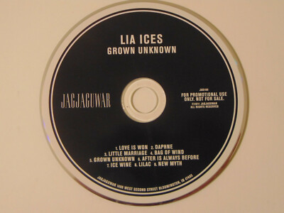LIA ICES - GROWN UNKNOWN - CD, 2011 - PROMO
