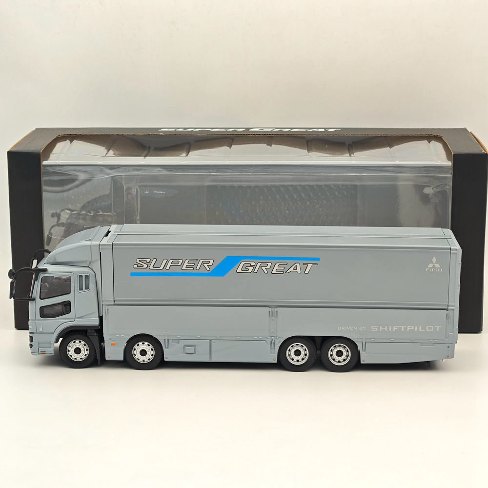 FUSO SUPER GREAT 1/43 ミニカー for Mitsubishi for FUSO for Super Great White 1:43 Truck Pre