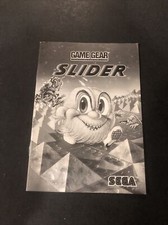 slider game gear manual