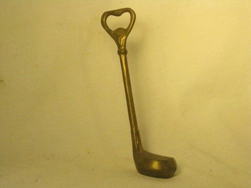 Vintage Golfer Golf Putter Schläger Flaschenöffner Golfutensil Barware Barwerkzeug - Bild 1 von 7