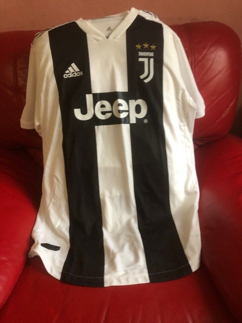 Adidas Juventus Jeep Jersey Soccer Team Authentic 18 And ...
