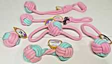 Dog Rope Toys 6 Pack Puppy Chew Toys Tug of War Teeth Cleaning Assorted New