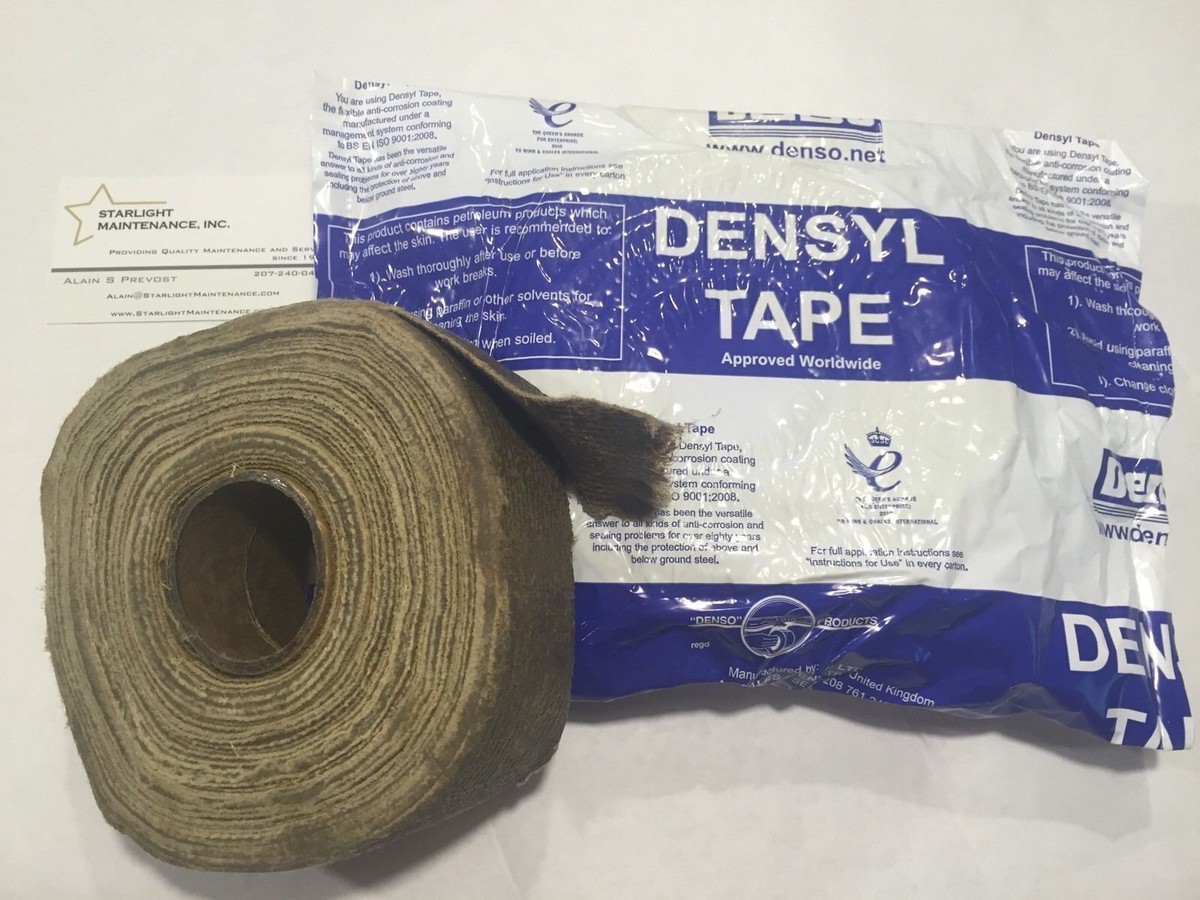 Densyl All Purpose Petrolatum Tape - 1 Case (36 Rolls) 2
