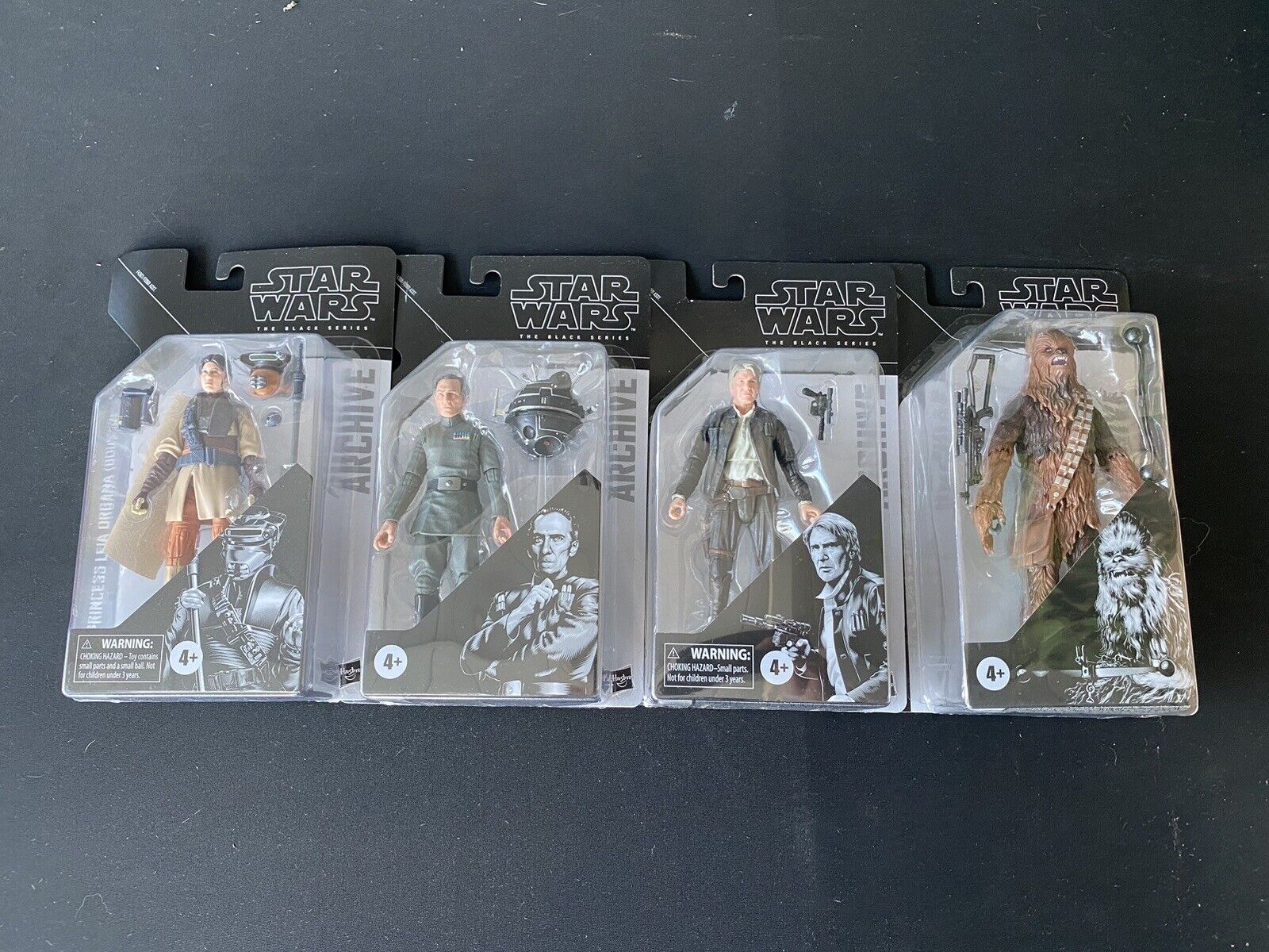 Hasbro Star Wars The Black Series Archive Set Of Four 6-Inch Action Figures