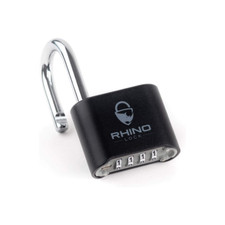 Rhino Lock Secure Lock Combination Padlock - Black
