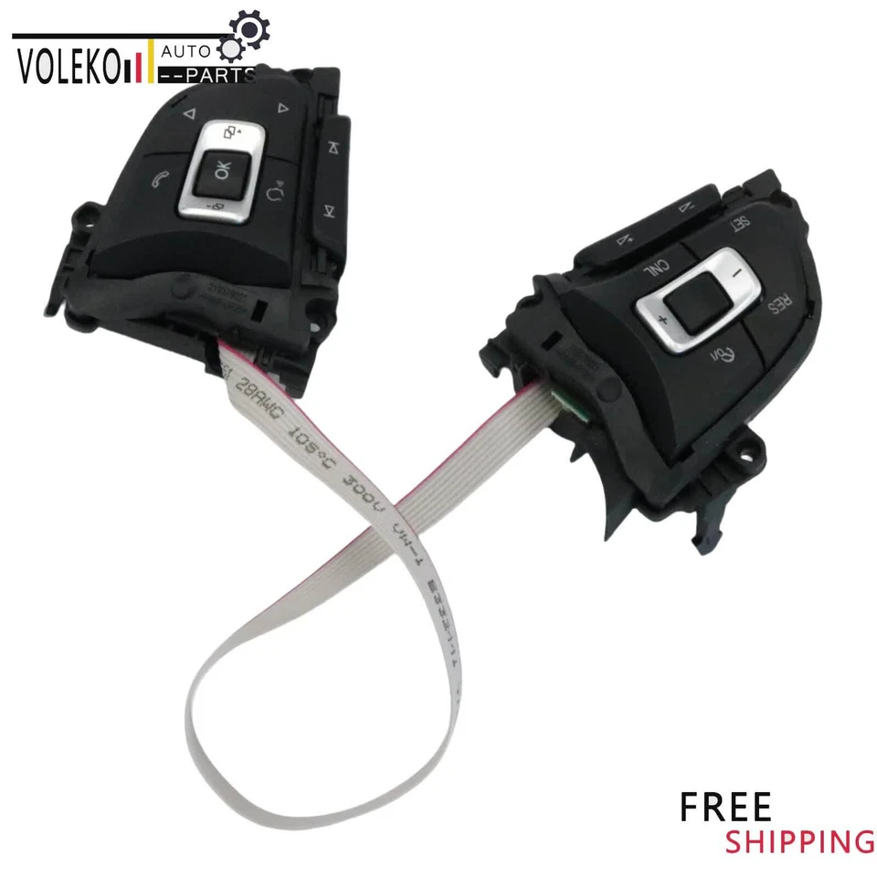 NUEVO Botones de volante aptos para VW Golf Atlas 2015-2021 multifunción EE. UU. Foto 3 de 4