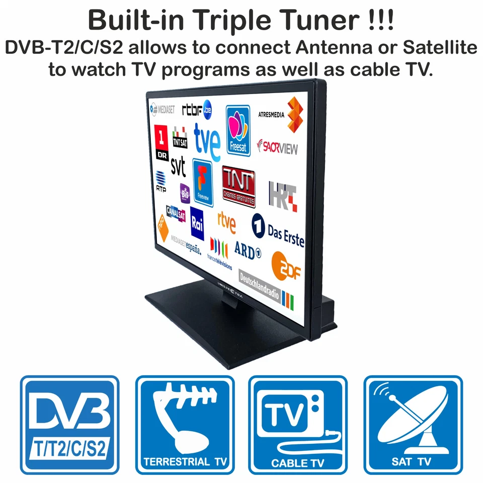 22" Smart TV (webOS from LG) Full HD  12V 240V Magic Remote for Motorhomes - Image 4 of 4