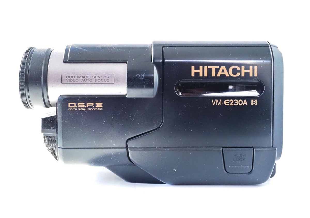 Hitachi VM-E230A 8mm Video Camera Camcorder | eBay