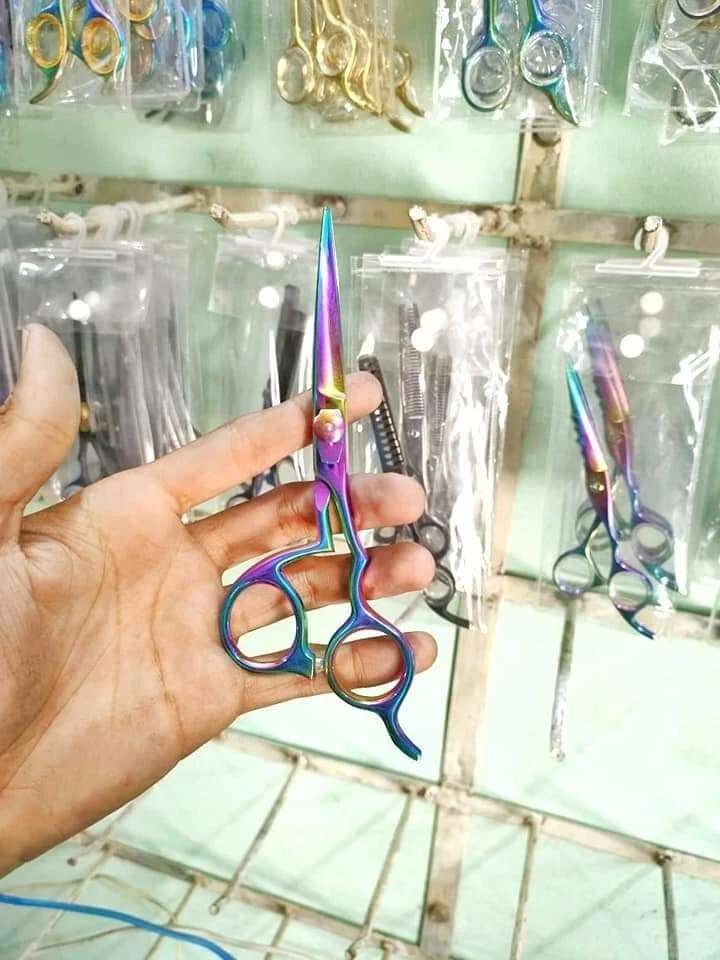 Barbar Scissors Stainless Steel 10PCS Kit Multi Color Special Offer - Image 2 of 4