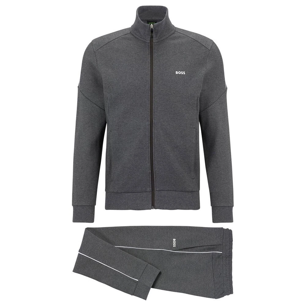 Dark grey hotsell hugo boss tracksuit
