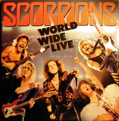 Scorpions - World Wide Live - Mercury - 422-824 344-1 M-2 - 2xLP, Album, Gat 112