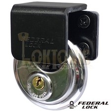 Federal High Security Shed Van Door Gate Lock Bracket Hasp Staple Padlock Combo