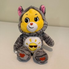 2021 Care Bears 12 Funshine Kitty Cat Hoodie Yellow Plush Sun Sunshine Smirk
