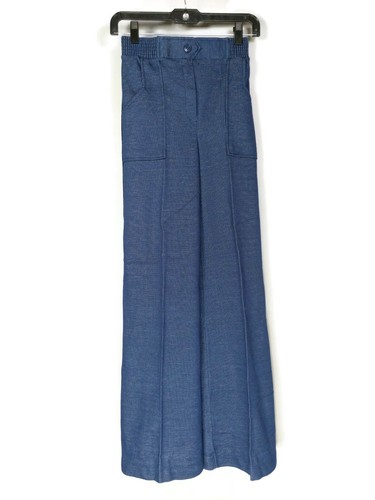 KMart Vintage 70s Blue Stretch Waist 