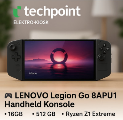   LENOVO Legion Go 8APU1 Handheld Konsole 16GB 512 GB 8,8 Zoll Ryzen Z1 Extreme