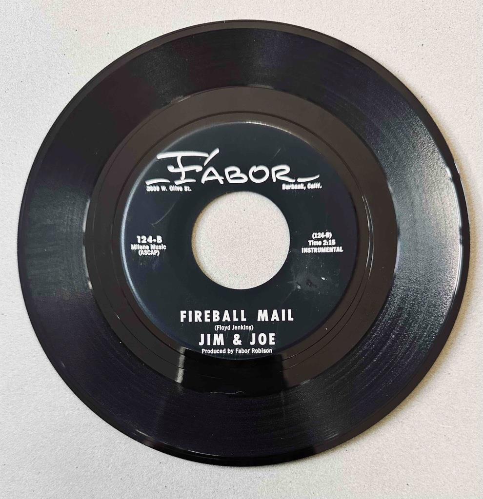 Country 45 Jim & Joe - Bimbo/Fireball Mail * Fabor