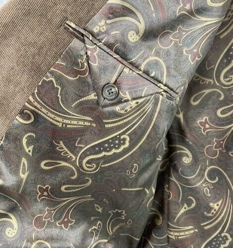 Ralph Lauren вельветовый Sport пальто Blazer куртка коричневый 44L - Изображение 4 из 4