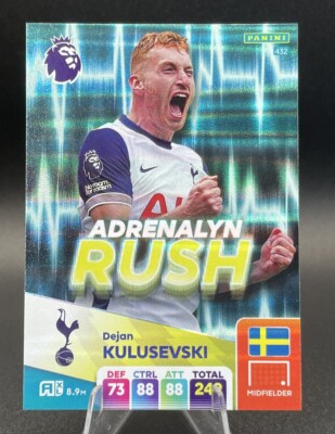 Adrenalyn Rush Dejan Kulusevski Panini 2024/2025 XL 24/25 Spurs Tottenham # 432