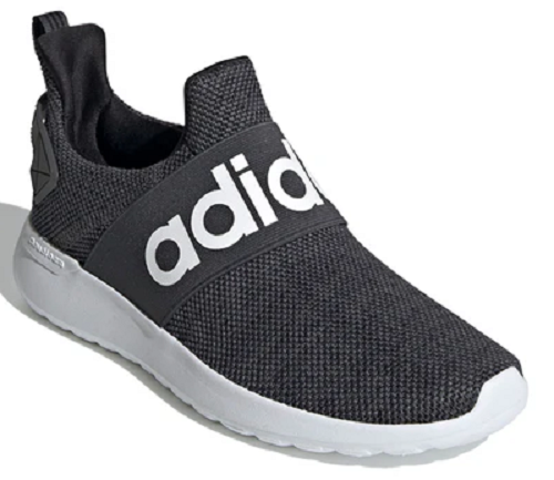 ADIDAS LITE RACER ADAPT SLIP-ON SNEAKERS TRAINERS WOMEN SHOES BLACK SIZE 8.5 NEW - Foto 1 di 5