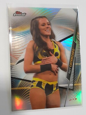 2020 Topps Finest WWE Kacy Catanzaro Refractor NXT