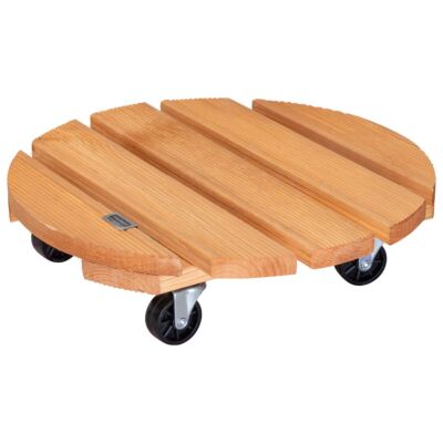 WAGNER Pflanzenroller Blumenroller TOSCANA Rund 38 x 10,5 cm Terracotta