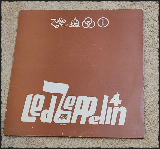 Led Zeppelin LP 1969 Debut Album Atlantic Records SD 19126 1st Pressing