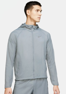 on court ジャケット グレー NIKE $85 Men's Essential Running Full Zip Jacket CU5358-084 NEW