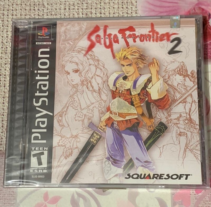 Saga Frontier 2 version US jeu PS1 Neuf sous blister - Sealed