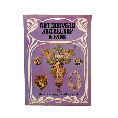 Art nouveau Jewellery & Fans Dover 1973 Bing Lalique Robert Koch van de Velde