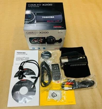 Toshiba Camcorder Camileo X200 Full HD Camera Video Recorder Unused In Box
