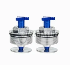 2x Adjustable Front Fork Bolts Caps For Yamaha FZ6 S2 2008 2009 FAZER 43MM Thumb