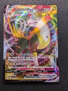 Pokemon Boltund VMAX 104/264 Fusion Strike Ultra Rare Holo NM