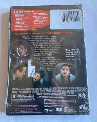 Twisted DVD - Special Collector’s Edition - Brand New Sealed - Picture 2 of 2