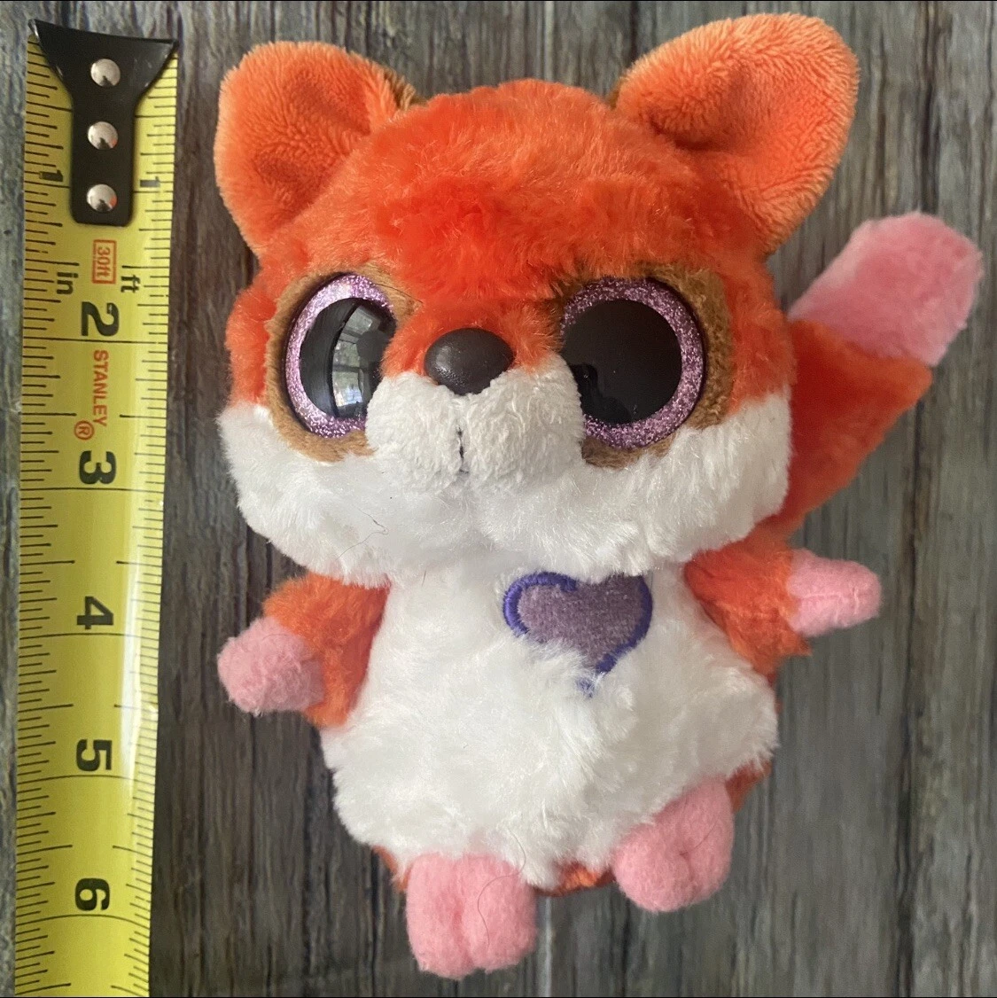 Ruby the Red Fox YooHoo Friends 6 Plush eBay