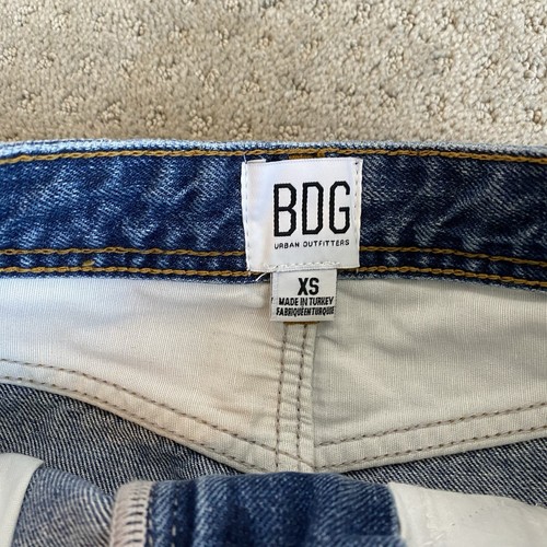 BDG Urban Outfitters Medium Wash Jean Mini Skirt Denim- Size XS New!! $49 Rodeo - Picture 3 of 8