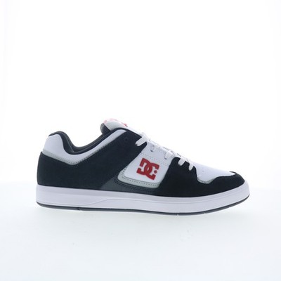 DC Cure DC01681065-WHTPBK Mens White Suede Skate Inspired Sneakers Shoes