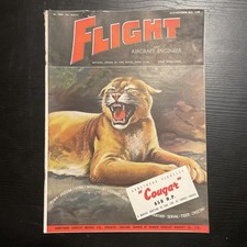 VINTAGE 1940s FLIGHT Plane War Magazine Advert PHOTO Art WW2 Motor Junk Cafe