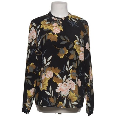 ONLY, Bluse, Größe: 40, Mallory L/S Blouse Aop Wvn Noos, Schwarz/Mehrfarbig #yP7
