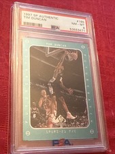 1997 SP AUTHENTIC #165 TIM DUNCAN PSA 8 Spurs NBA HOF