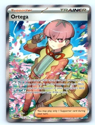 Ortega 219/197 ~ English Near Mint