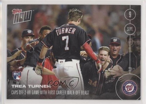 2016 Topps Now 437 Trea Turner