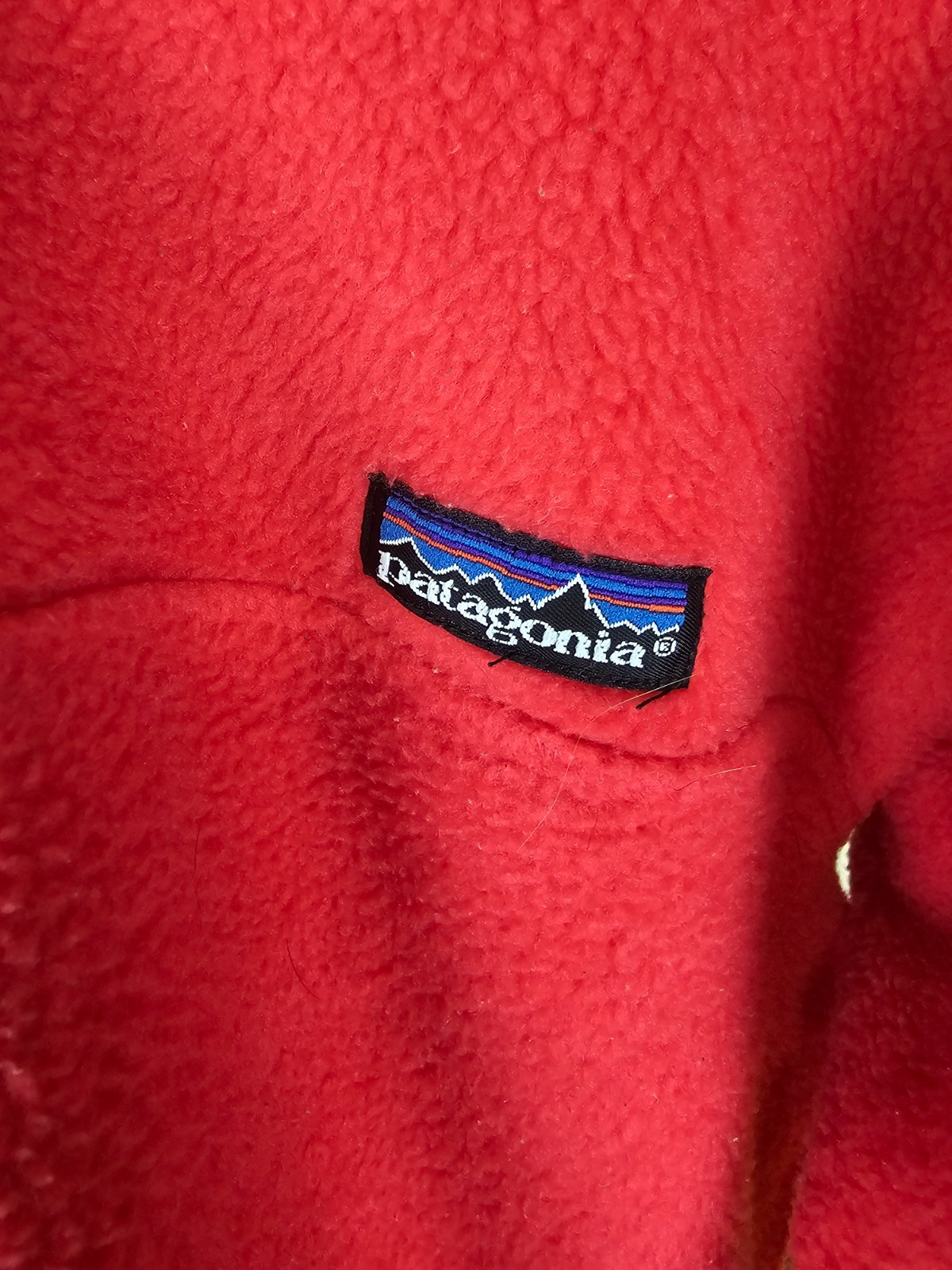 VINTAGE 90' PATAGONIA PINK FLEECE PULLOVER SZ WOMEN'S SMALL MADE IN USA thumbnail 2