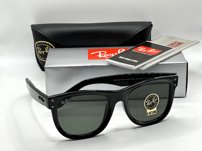 Ray-Ban RB R0501S BOYFRIEND REVERSE 6677/VR 56-18 145 3N G-15 Green Lenses 
