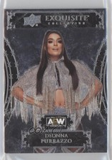 2024 Upper Deck Black Diamond AEW Exquisite Collection /125 Deonna Purrazzo tr0