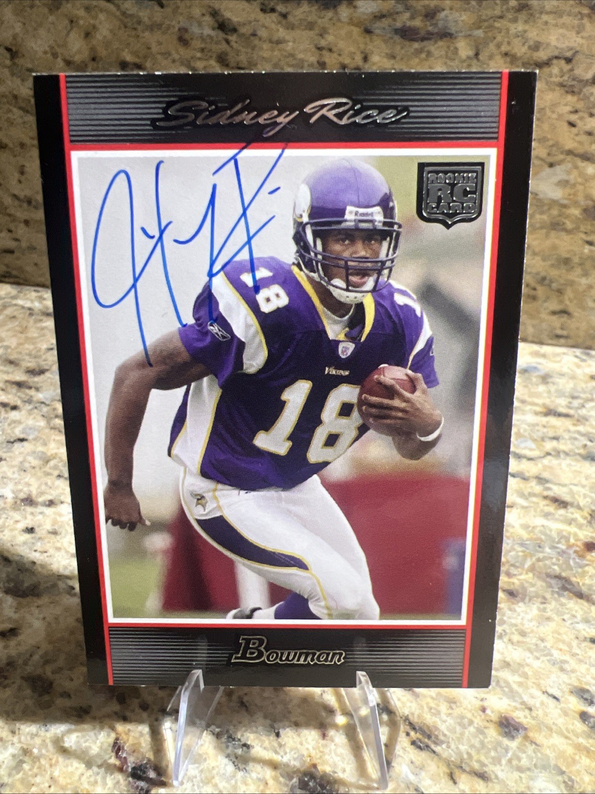 Sidney Rice Bowman #149 Base