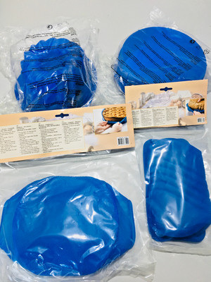 Großes 4er Set CUISINE Silikon Backformen Rund Obst Brot Kuchen Kasten Gugelhupf