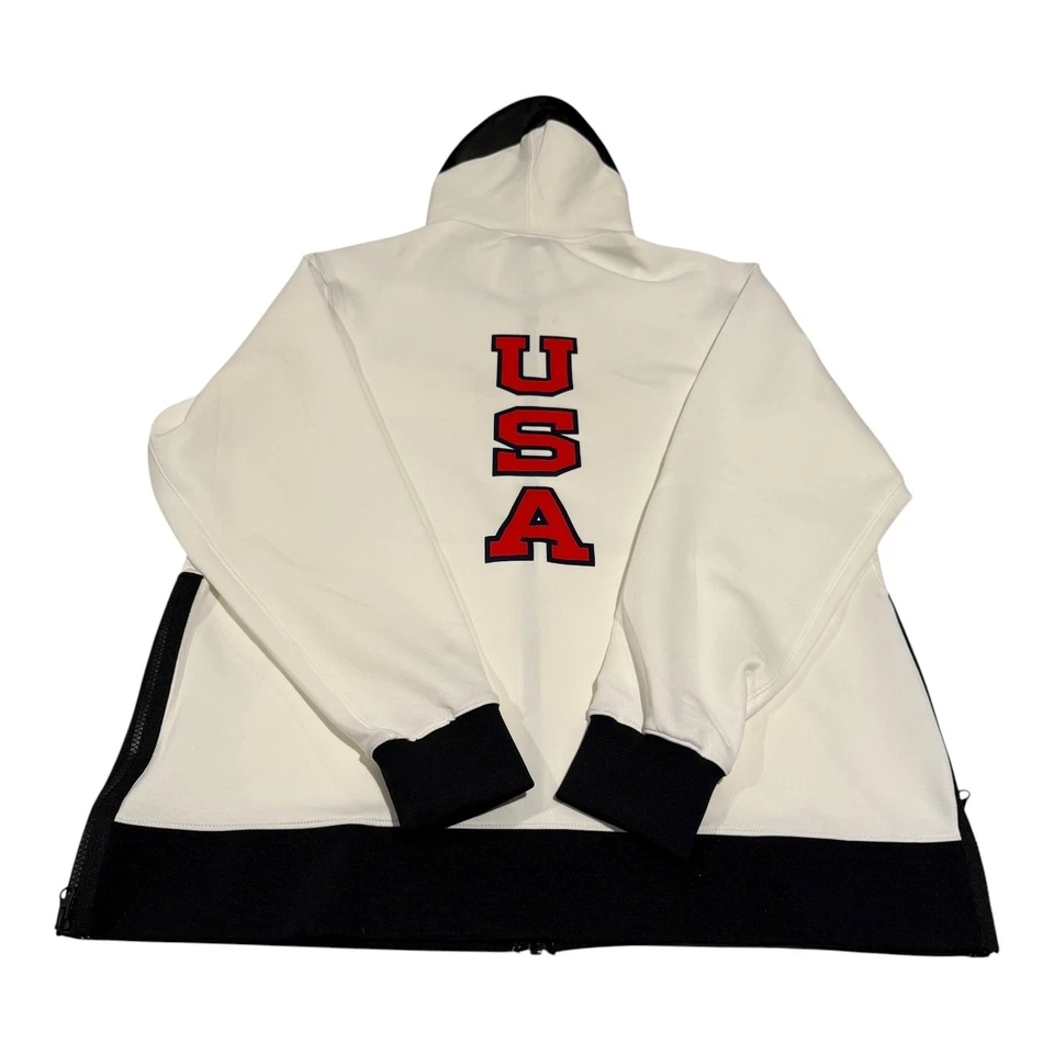 Sudadera con capucha cremallera completa Nike Team USA Basketball Showtime para hombre XL DC2445-106 Foto 2 de 4