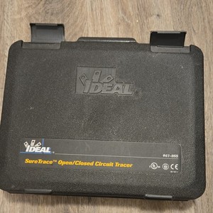 Ideal SureTrace Open/Closed Circuit Tracer 61-955 with Case and Accessories