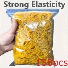 300pcs Rubber Strong Elastic 40mm Diameter Multi-Purpose Natural Rubber Bands
