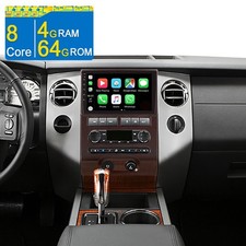 8Core 4+64G Android14 Car Stereo GPS Carplay Radio For 2007-2014 Ford Expedition
